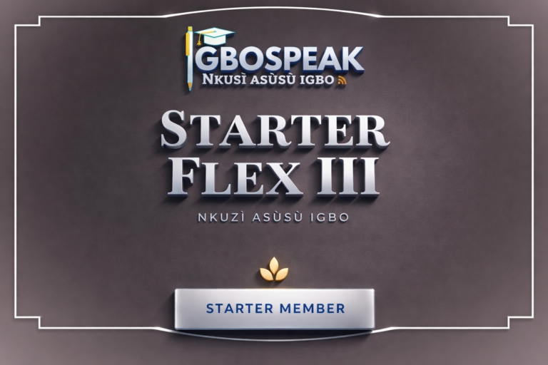 Starter Flex III